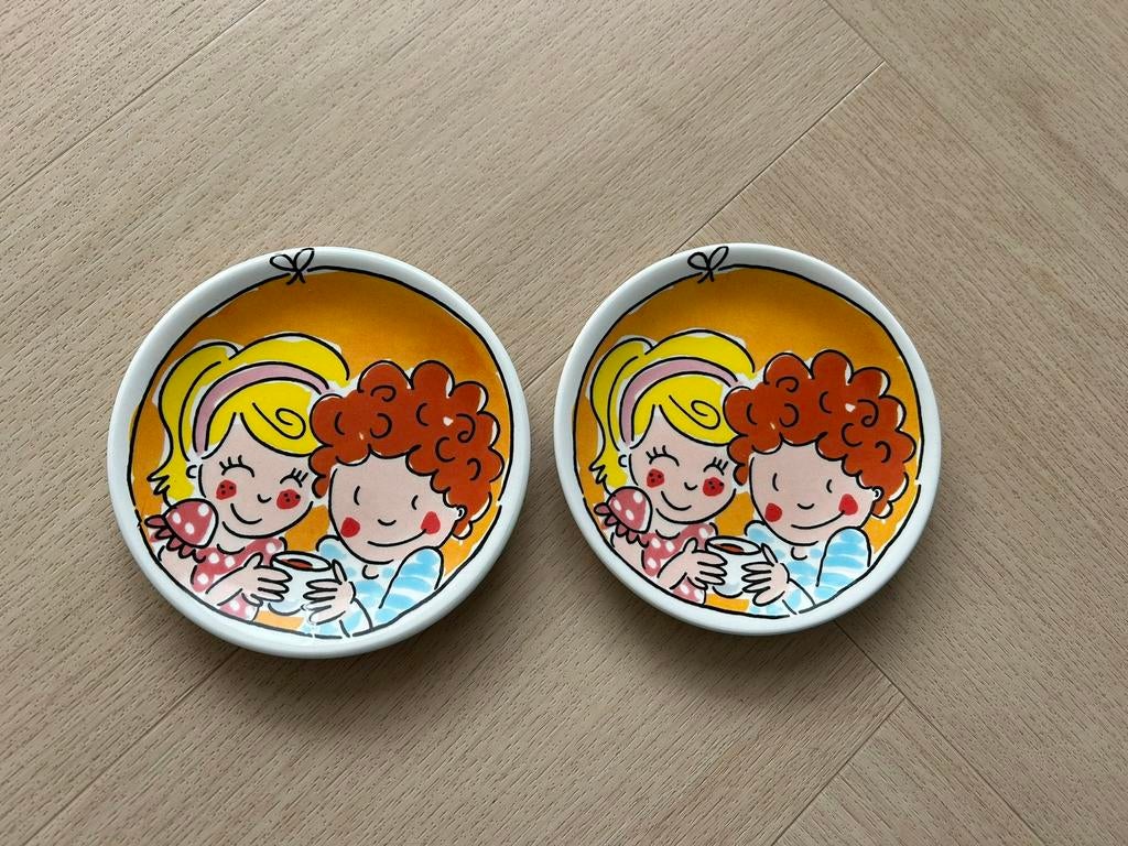 Blond Amsterdam petit four bordjes, Blond Amsterdam, Ophalen of Verzenden, Zo goed als nieuw, Bord(en)