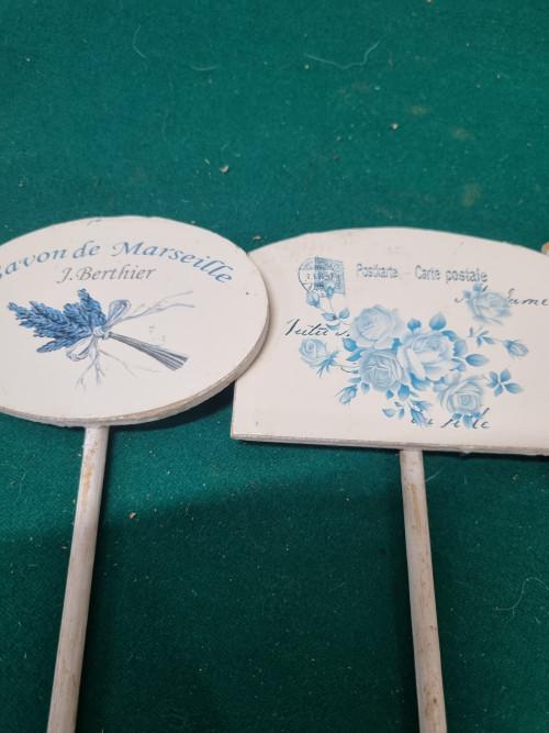 Planten stekers bordjes brocante, Ophalen of Verzenden, 'T Olde Gre-j, Info@toldegrej.nl, Endepoelstraat 20f Didam