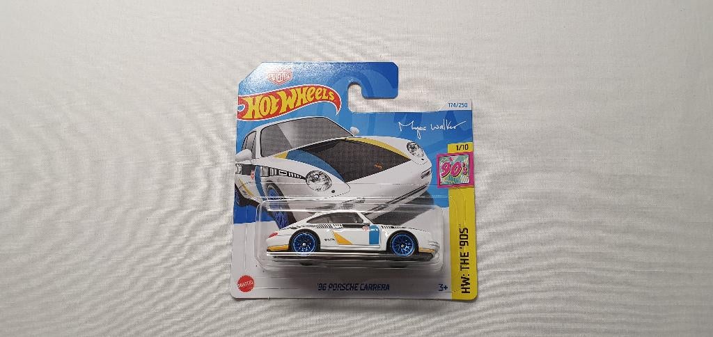 Hot Wheels 96 PORSCHE 911 Carrera 993 UO MW Wit, Ophalen of Verzenden, Nieuw, Auto