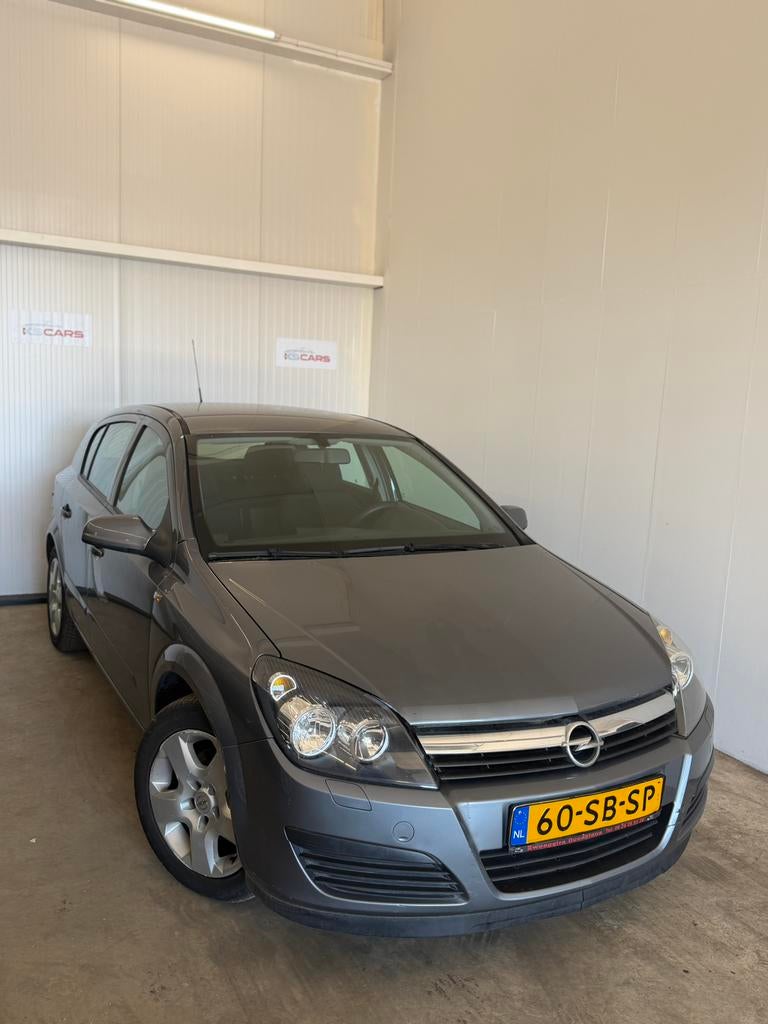 Opel Astra 1.4 | Automaat | 5 Deurs | 2005 | Grijs!, Auto's, Electronic Stability Program (ESP), 4 cilinders, 49 €/maand, Bedrijf