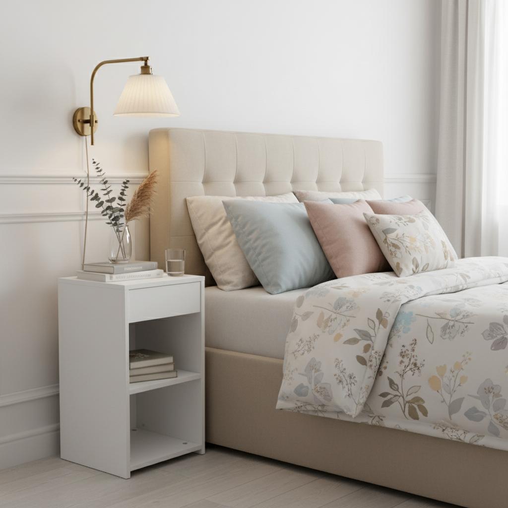 VDD - Nachtkastje - Nachtkastje modern - Nachtkastje hout, Ophalen, Overige materialen, Minder dan 45 cm, Nieuw