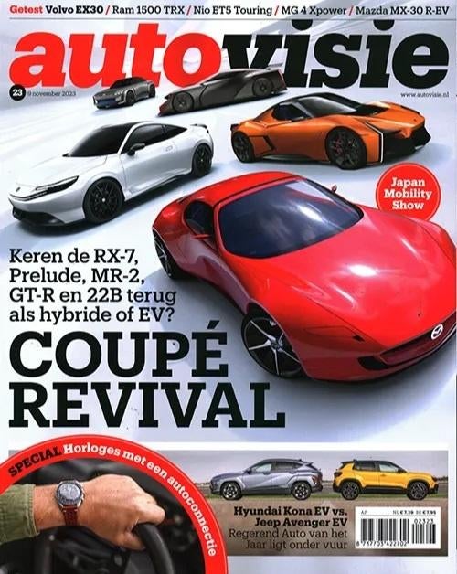 Autovisie 23 2023: Jeep Avanger - Hyundai Kona - Porsche 914, Ophalen of Verzenden, Gelezen, Algemeen