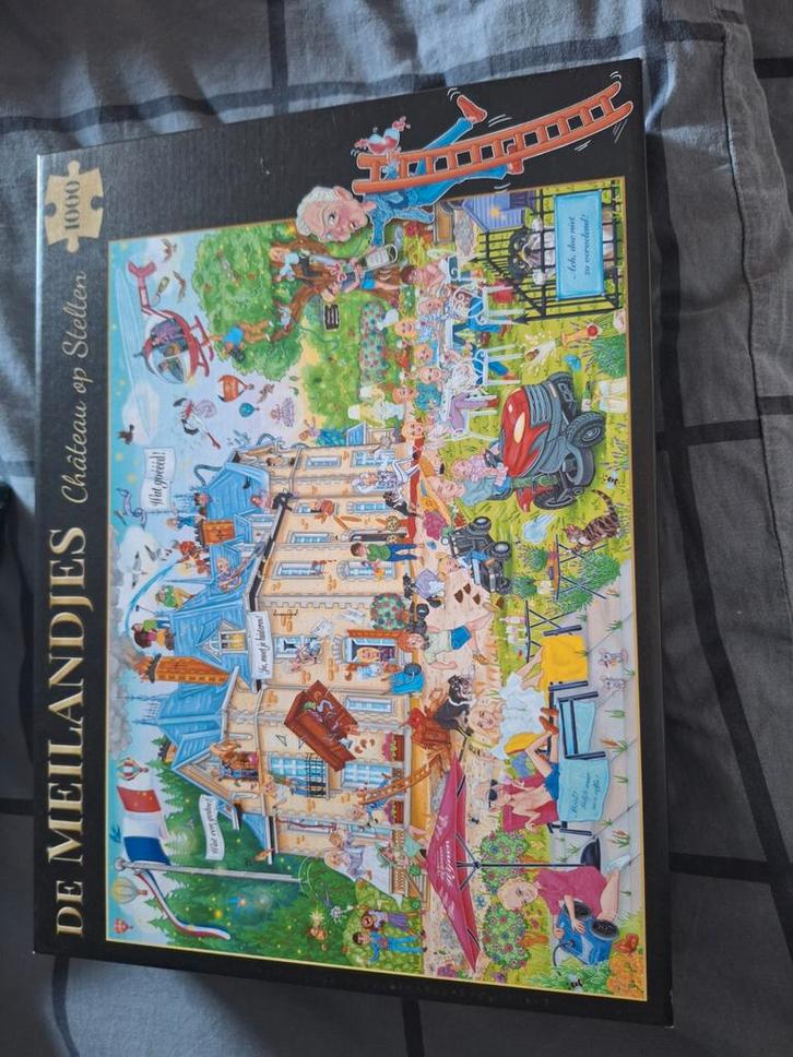 De Meilandjes Château op Steltjes puzzel 1000 stukjes, Hobby en Vrije tijd, Denksport en Puzzels, Zo goed als nieuw, Legpuzzel