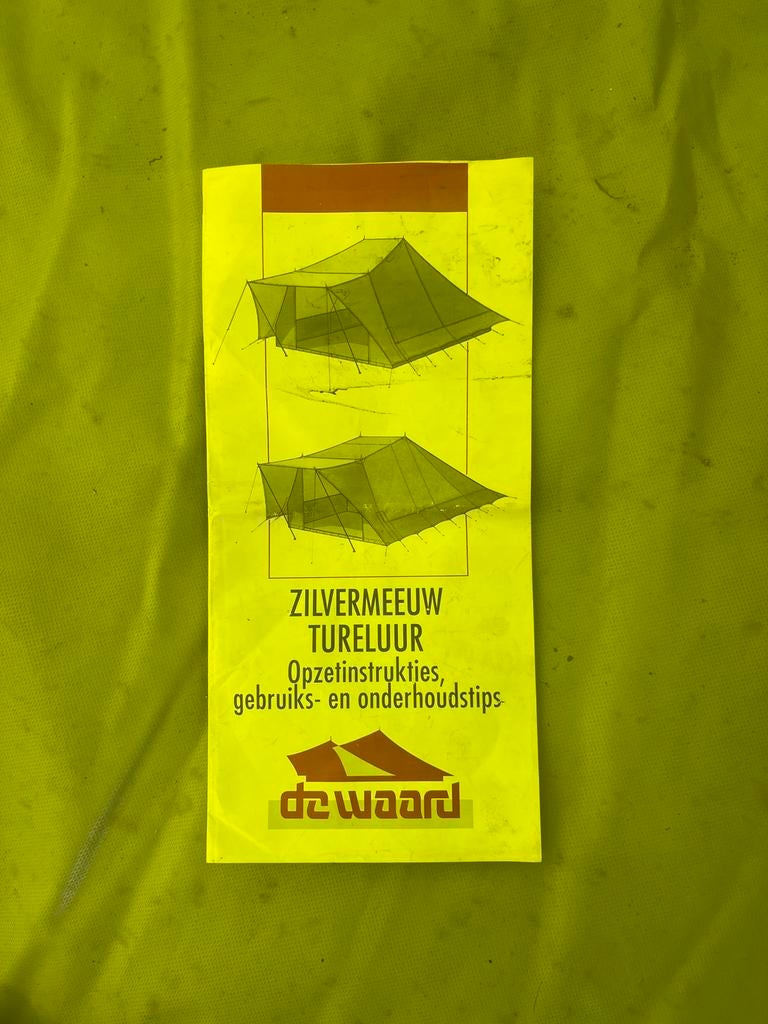 De Waard tent Zilvermeeuw Tureluur, Ophalen, Gebruikt, Tot en met 3