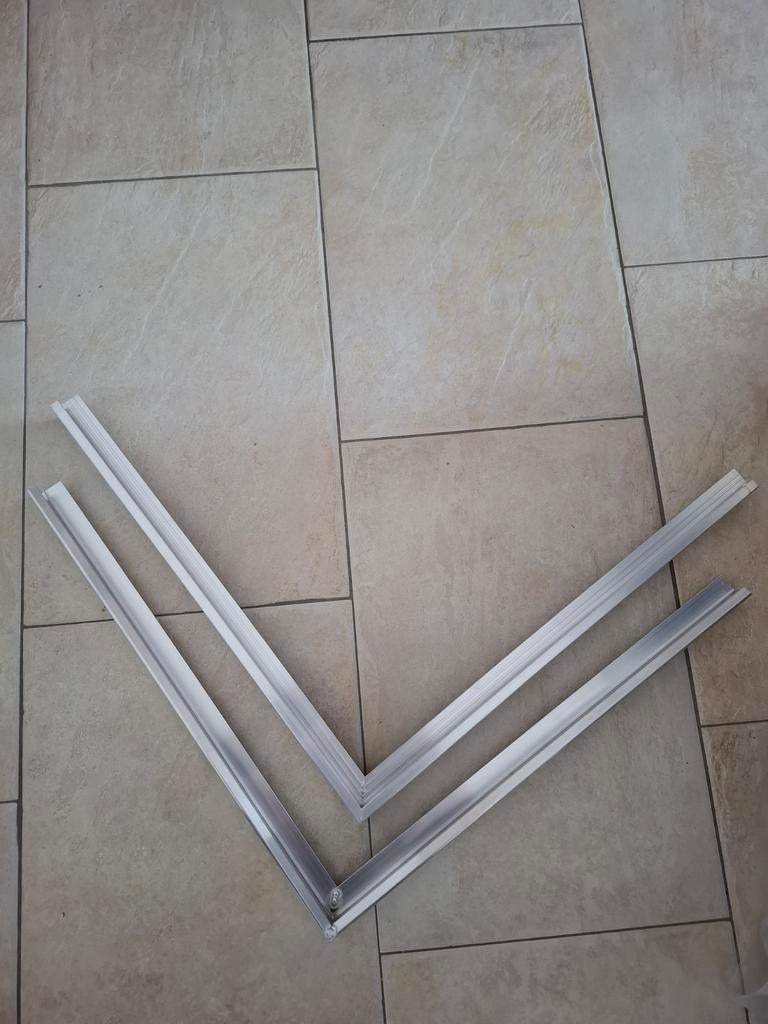 Daktrim aluminium buitenhoek, Doe-het-zelf en Verbouw, Ophalen, Nieuw, Overige typen