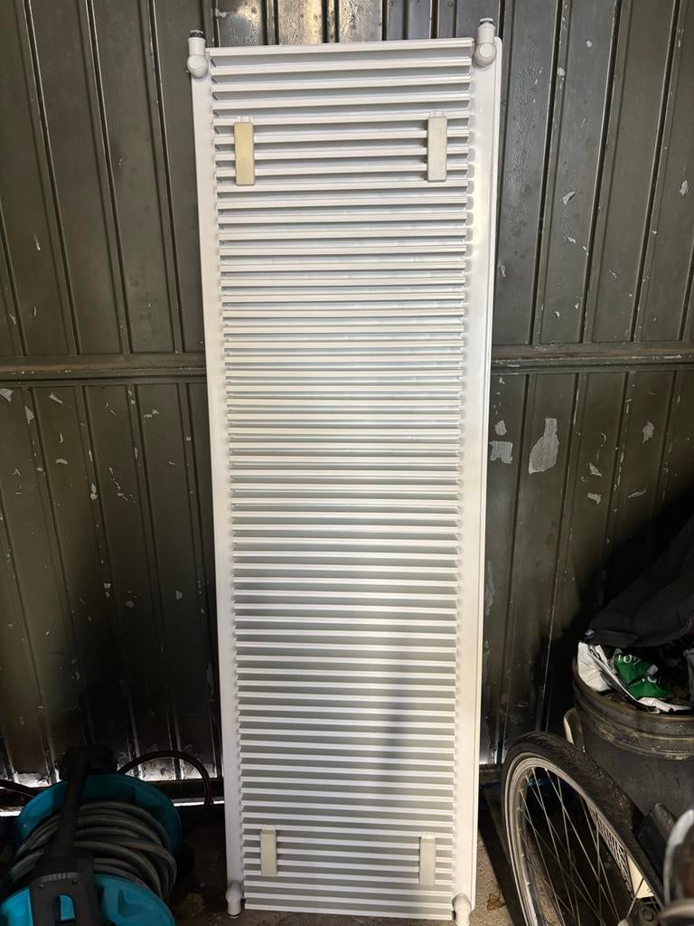 Verticale radiator - Wit, slank design, Doe-het-zelf en Verbouw, Verwarming en Radiatoren, Ophalen, 30 tot 80 cm, Radiator, Nieuw
