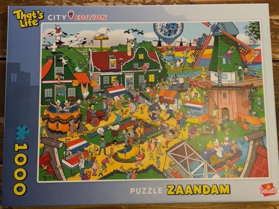 Te koop legpuzzel Thats life Zaandam, Ophalen of Verzenden, 500 t/m 1500 stukjes, Zo goed als nieuw, Legpuzzel