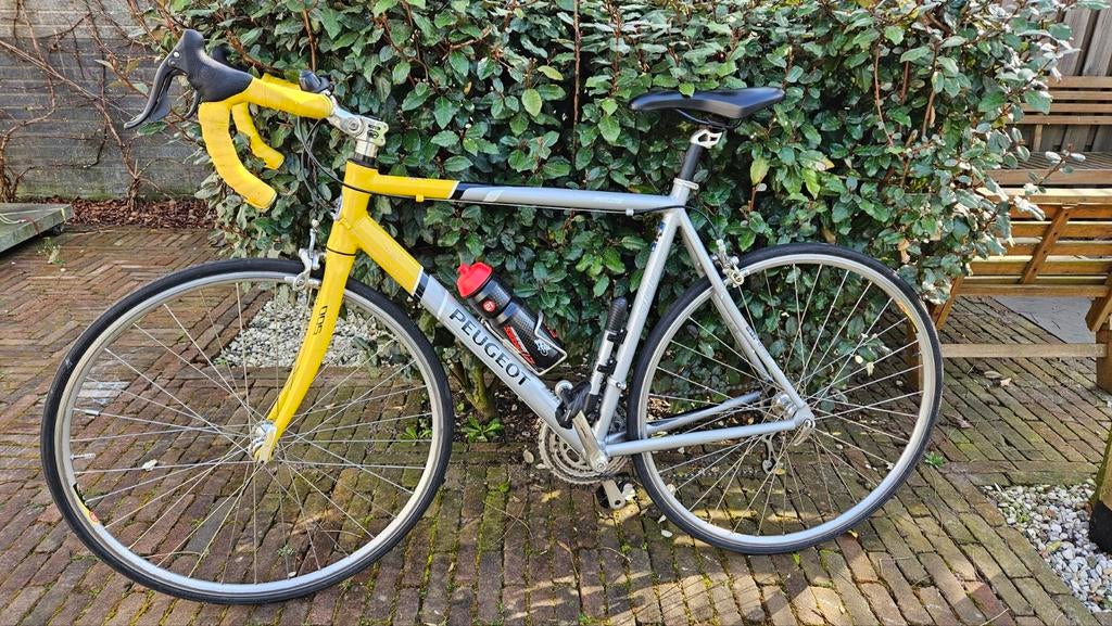 Peugeot racefiets 56 cm – 27 versnellingen + nieuwe Shimano, Gebruikt, Meer dan 20 versnellingen, 53 tot 57 cm, Ophalen