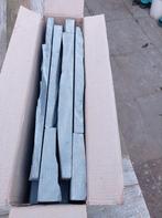 Wandstrips / Steenstrips Black Slate Leisteen (19 stuks), Doe-het-zelf en Verbouw, Tegels, Ophalen, Minder dan 20 cm, Minder dan 5 m²