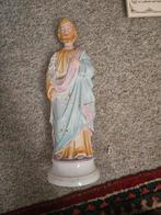 Antiek biscuit beeld van Sint Jozef, Ophalen of Verzenden