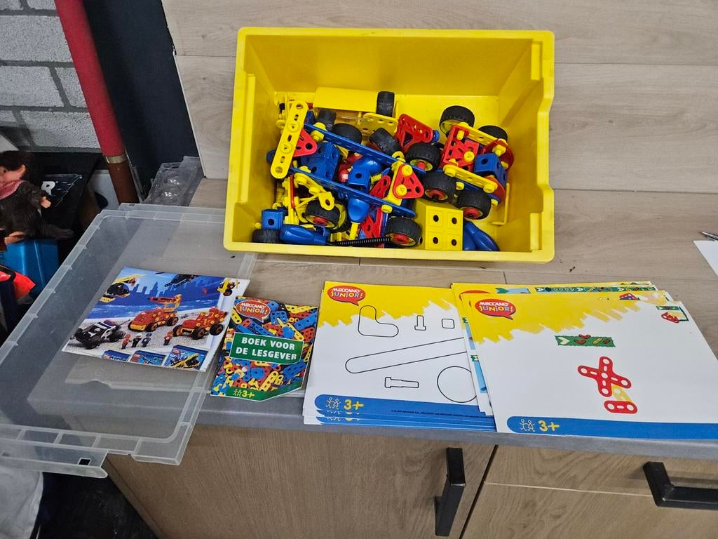 Meccano junior speelgoed  in box, Ophalen of Verzenden