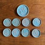 Antieke onderzetters, Antiek en Kunst, Antiek | Keramiek en Aardewerk, Ophalen of Verzenden