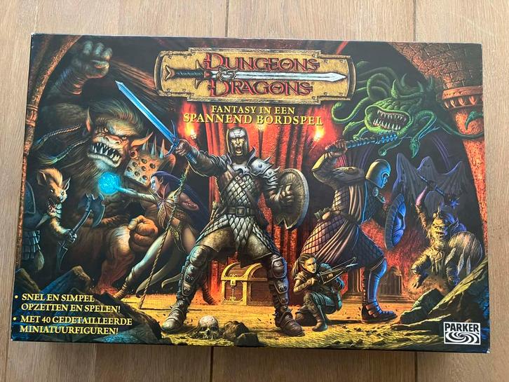 Dungeons and Dragons Bordspel - NIEUW - Parker, Hobby en Vrije tijd, Gezelschapsspellen | Bordspellen, Nieuw, Ophalen
