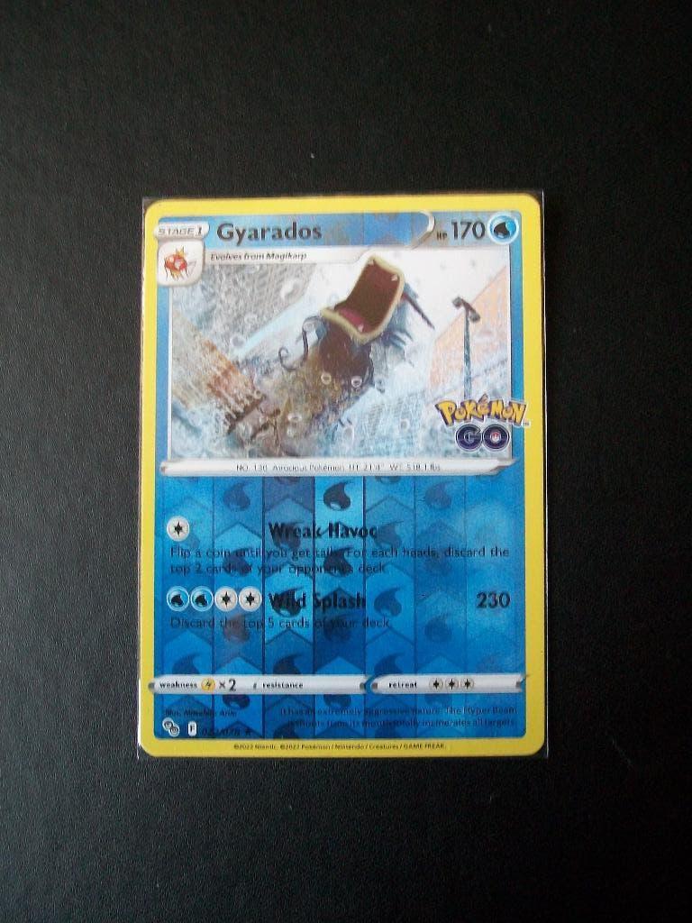 1284: Nieuwe Pokemon GO Kaart Holofoil GYARADOS   (022/078), Verzenden, Nieuw, Losse kaart, Foil