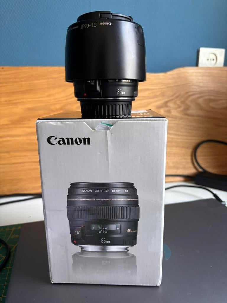 Canon 85mm f/1.8, Audio, Tv en Foto, Fotografie | Lenzen en Objectieven, Ophalen of Verzenden, Gebruikt, Telelens