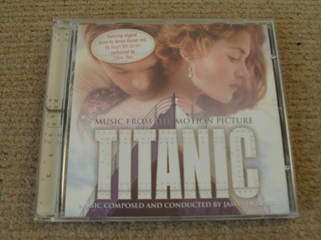 CD Soundtrack - Filmmuziek - Titanic - James Horner, Ophalen, Zo goed als nieuw