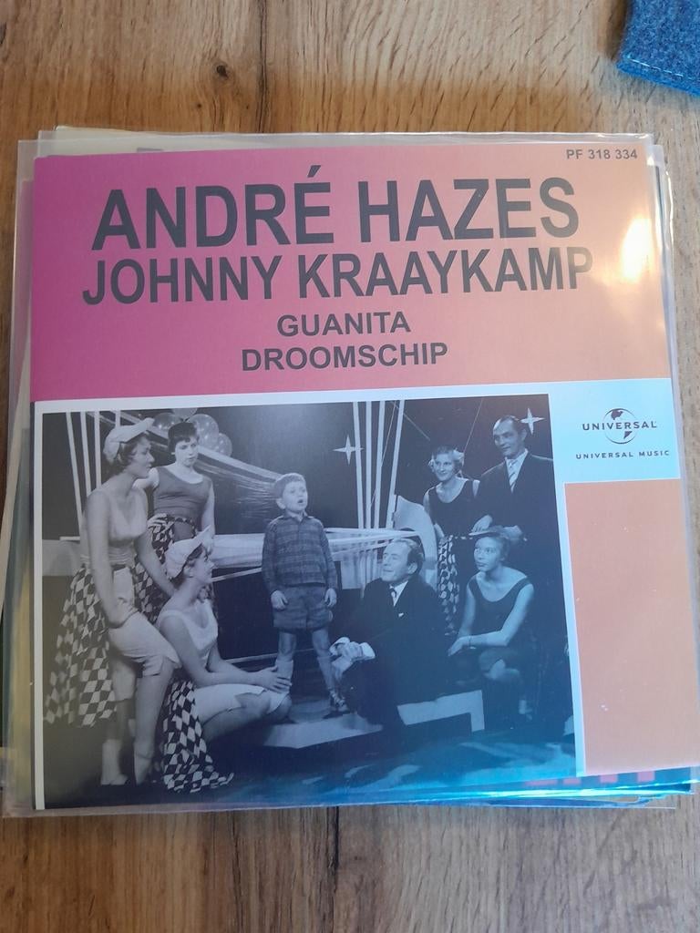 Andre hazes & johnny kraaykamp 7inch guanita, Ophalen of Verzenden, Zo goed als nieuw, Nederlandstalig