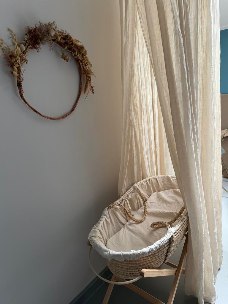 Prachtige Mozes mand/ reiswieg, Kinderen en Baby's, Babywiegjes en Ledikanten, Ophalen, Zo goed als nieuw, Wieg