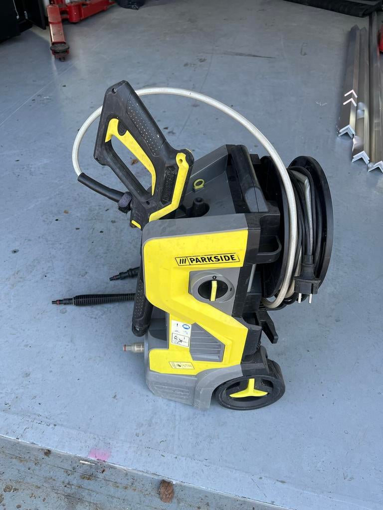 Parkside hogedrukreiniger PHD 150 F4, Ophalen of Verzenden, Gebruikt, Elektrisch, Met autostop en -start