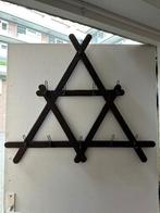 SALE: vintage kapstok, houten wandkapstok, jashaken, Gebruikt, -, -, Minder dan 100 cm