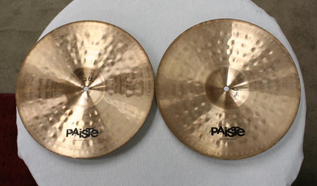 drumstel: paiste alpha 13 medium hihat 705/906, Overige soorten, Jouwdrumstel, Ophalen of Verzenden, Zo goed als nieuw
