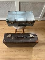Vintage Koffers twee stuks, Ophalen, Gebruikt, 50 tot 100 cm, Minder dan 50 cm