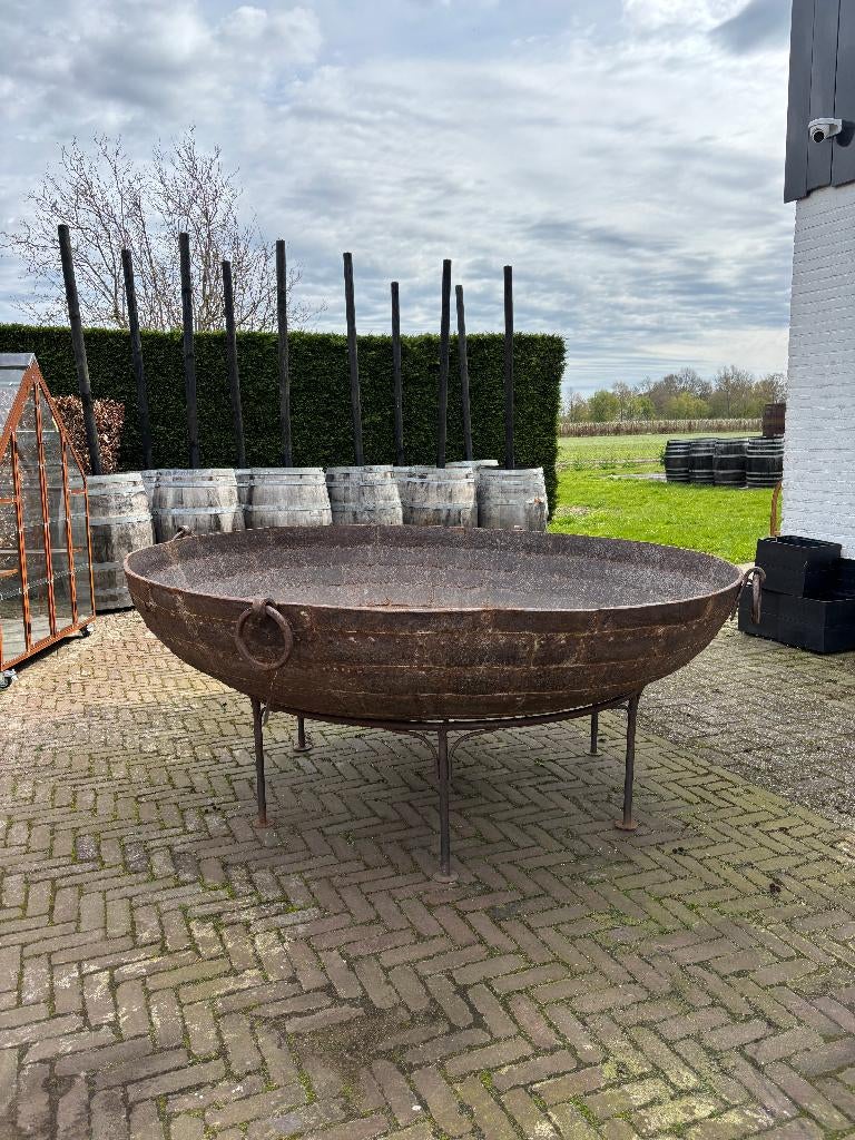 Vuurschaal XXL, Grote vuurschaal, Vuurhaard, Buiten haard, Ophalen