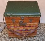 Leuke antieke viskoffer voor de liefhebber, Ophalen, Gebruikt, Koffer of Tas