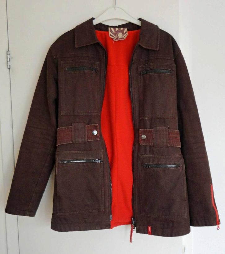 Prachtig, warm, stoer Skunkfunk jasje, mt 36, small, Kleding | Dames, Jasjes, Kostuums en Pakken, Zo goed als nieuw, Jasje, Maat 36 (S)