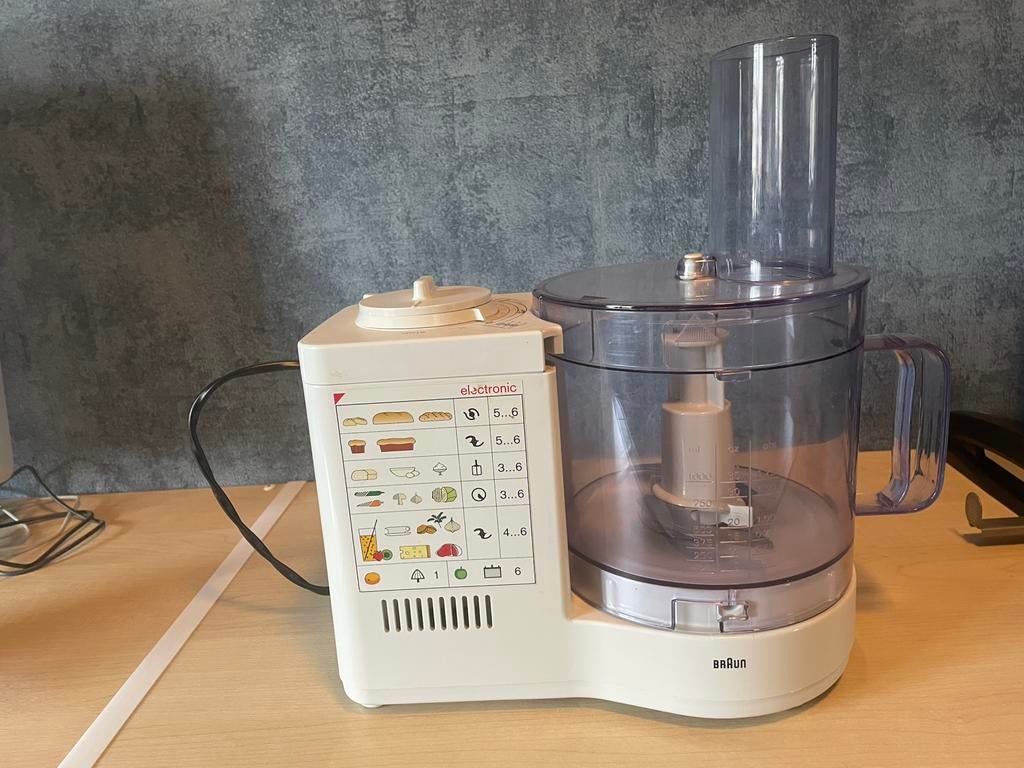 Keukenmachine Braun, Ophalen, Gebruikt, 3 snelheden of meer