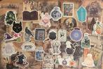 Scrapbooking witchy/ halloween papier met stickers, Verzenden, Nieuw, Papier of Karton