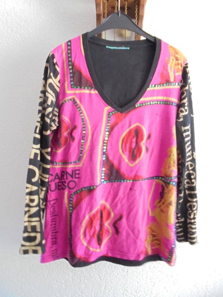 desiqual shirt maat L. prima staat, Overige kleuren, Maat 42/44 (L), Ophalen of Verzenden, Zo goed als nieuw
