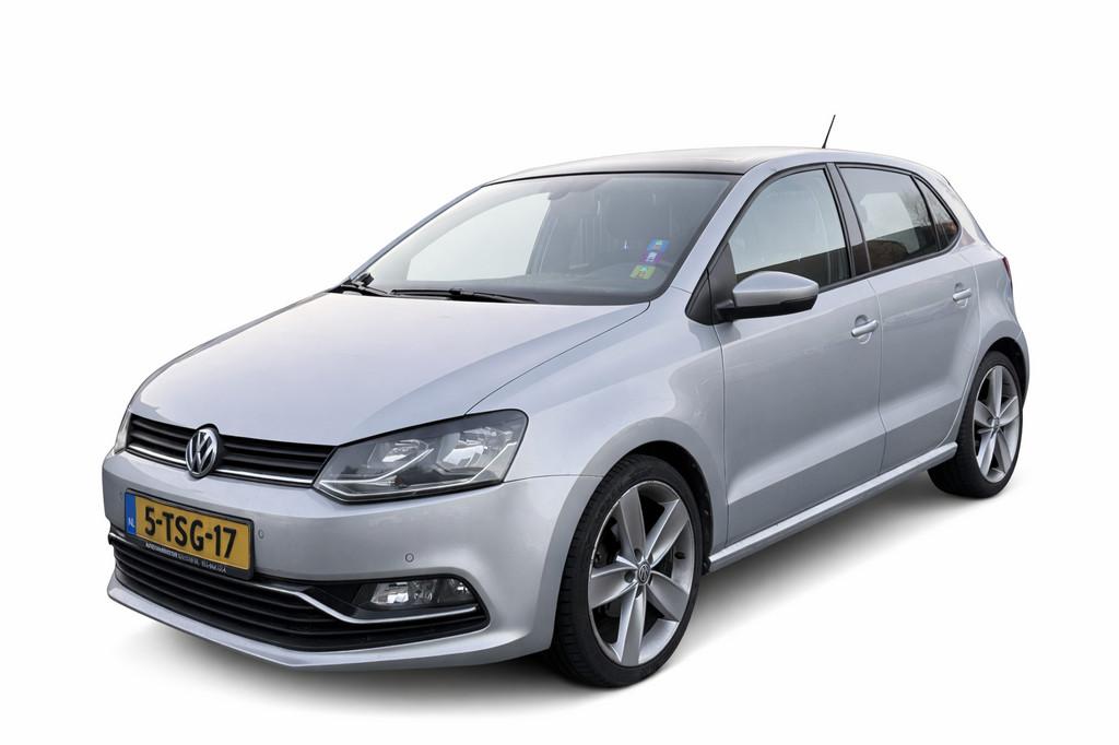 Volkswagen Polo 1.2 TSI Highline Airco|Cruise|Pano|Trekhaak, Auto's, Volkswagen, Euro 6, 4 cilinders, Start-stop-systeem, Origineel Nederlands
