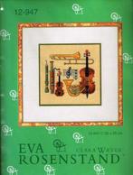 Cado eva rosenstand borduurpakket muziekinstrumenten 947, Ophalen of Verzenden, Nieuw, Handborduren, Borduurpakket