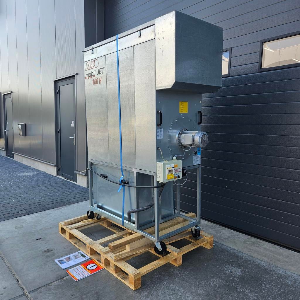 ALKO Afzuiging mobiljet 160 compact ** Mobiele afzuiger, Doe-het-zelf en Verbouw, Ventilatie en Afzuiging, Ophalen of Verzenden