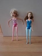 2 barbie poppen ballerina roze blauw Doornroosje sleeping, Kinderen en Baby's, Speelgoed | Poppen, Ophalen of Verzenden, Zo goed als nieuw