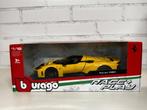 BBURAGO BURAGO 1:18 FERRARI F80 GEEL NIEUW IN DOOS, Ophalen of Verzenden, Nieuw, Auto, Bburago
