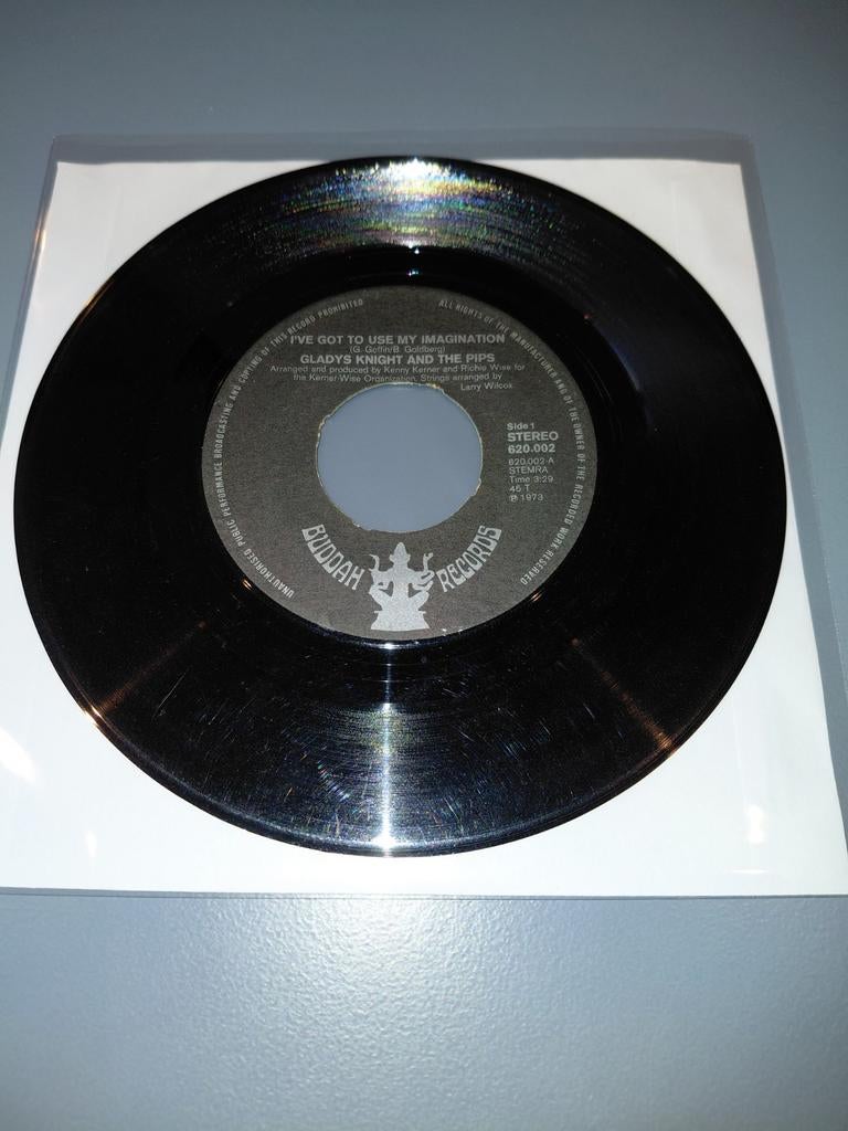 Gladys Knight and the Pips- I've got to use my imagination, Cd's en Dvd's, Vinyl Singles, Ophalen of Verzenden, Gebruikt, 7 inch