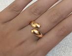 Gouden ring met leuk detail, NIEUW, Overige materialen, Nieuw, Ophalen of Verzenden, Dame