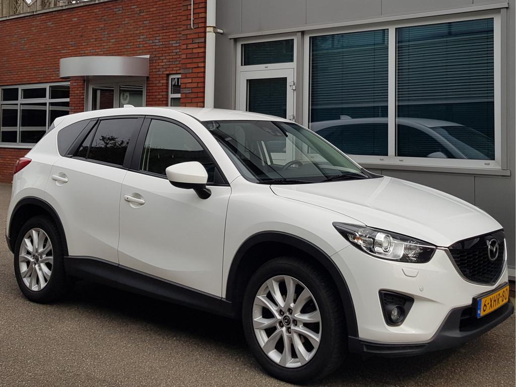 Mazda CX-5 2.0 Aut 4Wd Leder Camera Trekhaak Navi (bj 2012), Auto's, Mazda, Automaat, Euro 5, Zwart, 4 cilinders