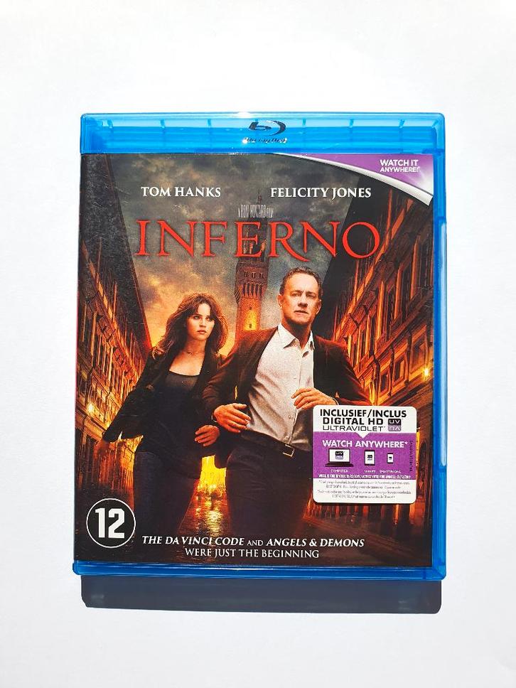 Inferno, Cd's en Dvd's, Blu-ray, Zo goed als nieuw, Thrillers en Misdaad, Ophalen of Verzenden