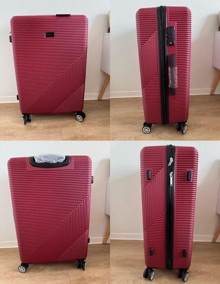 Nieuwe Skyflight London Koffer - 75L, TSA slot!, Sieraden, Tassen en Uiterlijk, Koffers, Nieuw, Slot, Ophalen of Verzenden