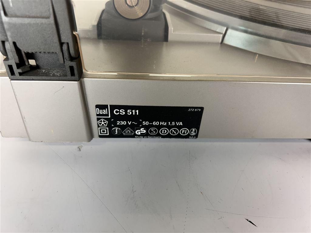 A7332. Dual CS 511 platenspeler, Ophalen of Verzenden, Gebruikt, Thorens