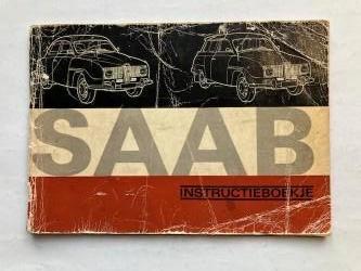 Handleiding/Instructieboekje         Saab 96    1966     NL, Ophalen of Verzenden