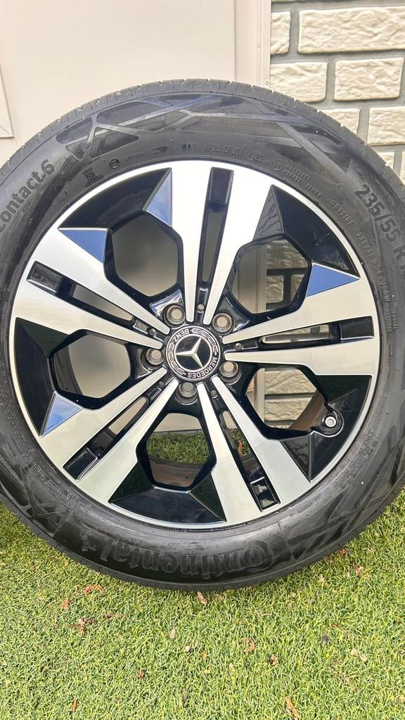 Originele 18 inch licht metalen Mercedes Gla , Glb velgen, Auto-onderdelen, Banden en Velgen, Ophalen, 18 inch, Gebruikt, Velg(en)