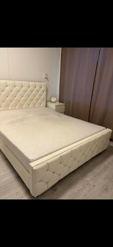 Gratis matras Felix - Pocketvering 7 zones met kokos, Ophalen, Gebruikt, Tweepersoons, Matras