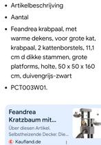 Krabpaal voor grote katten 50x50x160, Ophalen, Nieuw, Krabpaal