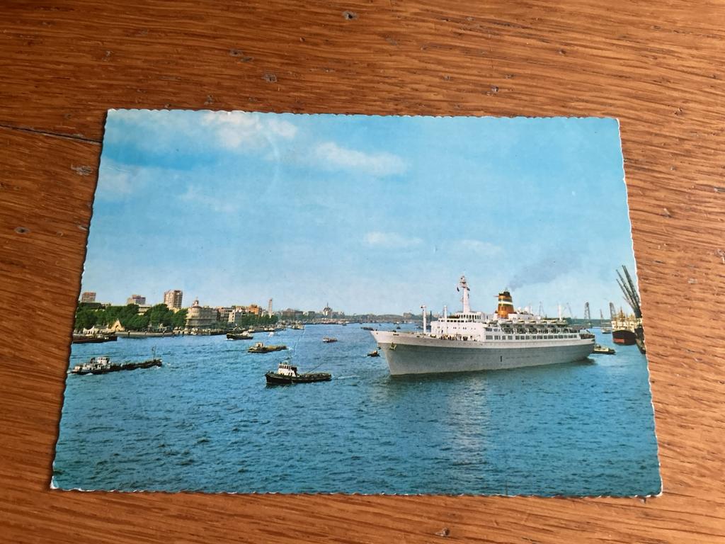S512 Rotterdam SS STATENDAM HAL sleepboot binnenvaartschip, Ophalen of Verzenden, Zuid-Holland