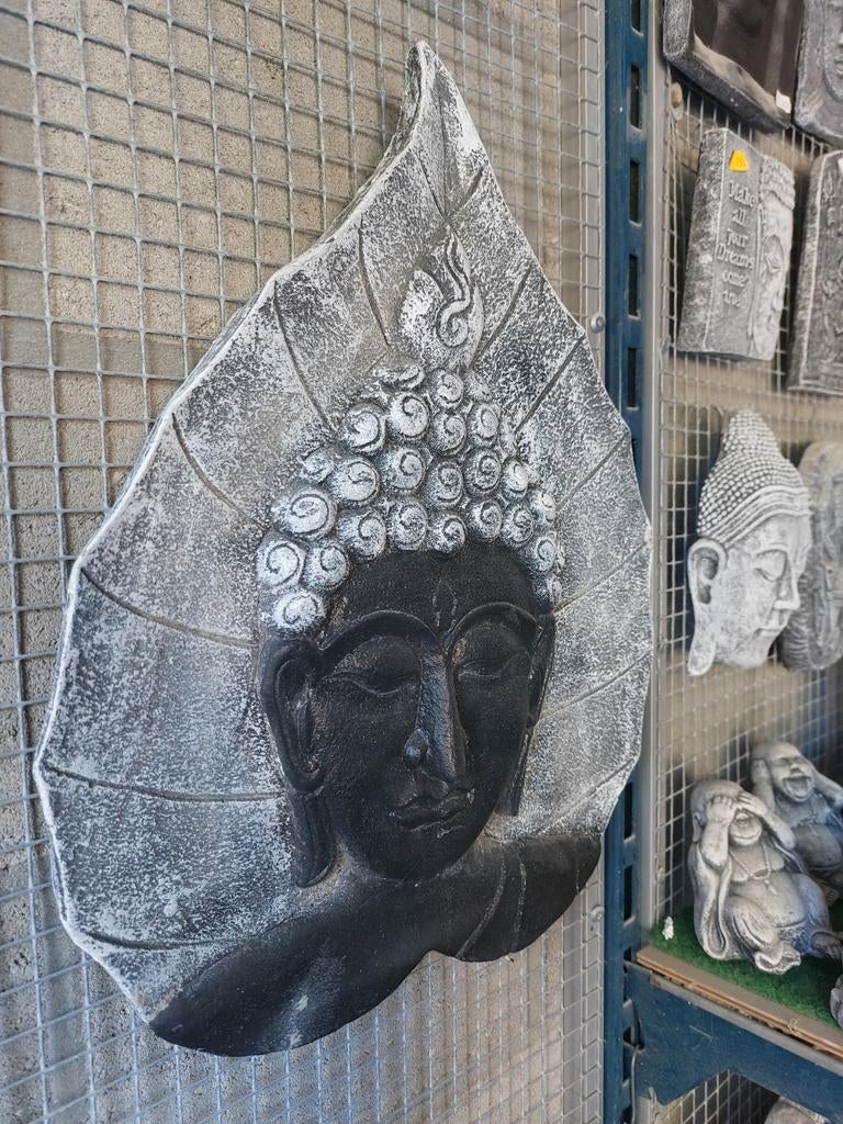 Wandbord, Boeddha, Ophalen, Nieuw, Beton, Boeddhabeeld