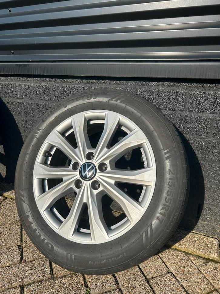 VW Velgenset met GitiSynergy H2 Zomerbanden 215/55 R17, Auto-onderdelen, Banden en Velgen, Banden en Velgen, Zomerbanden, 17 inch
